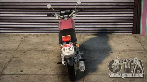 Honda CG 125 (PCJ 600) para GTA San Andreas