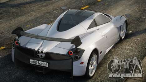 Pagani Huayra Silver para GTA San Andreas