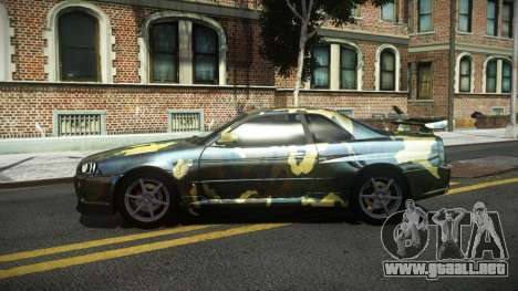 Nissan Skyline R34 Tufusa S7 para GTA 4