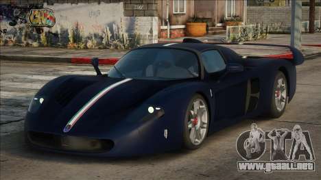 2004 Maserati MC12 Carbon Blu v1.1 para GTA San Andreas