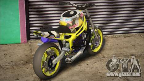 KAWASAKI-ZX6R STUNTBIKE para GTA San Andreas