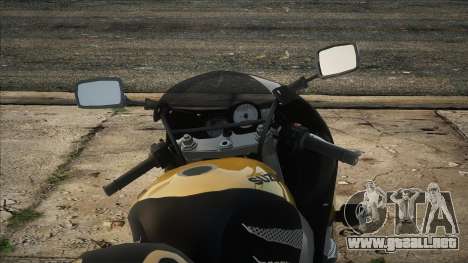 1997 Suzuki GSXR-750 SRAD Black-Yellow para GTA San Andreas