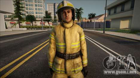 Trabajador de la Estación de Bomberos 2 para GTA San Andreas