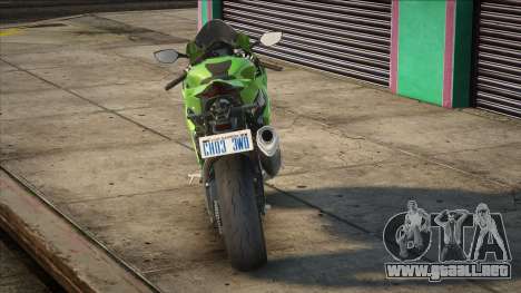 2024 Kawasaki Ninja ZX-10R HQ TEXTURES para GTA San Andreas