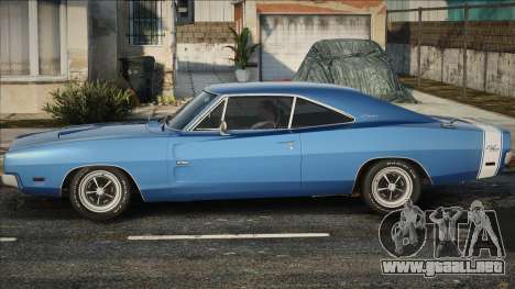 Dodge Charger RT 1970 Blue para GTA San Andreas