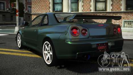 Nissan Skyline R34 Volda para GTA 4