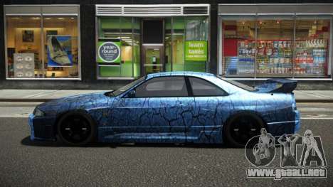 Nissan Skyline R33 Nebung S14 para GTA 4