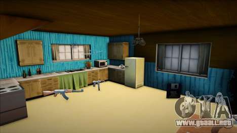 Interior de la Casa de la Piña para GTA San Andreas