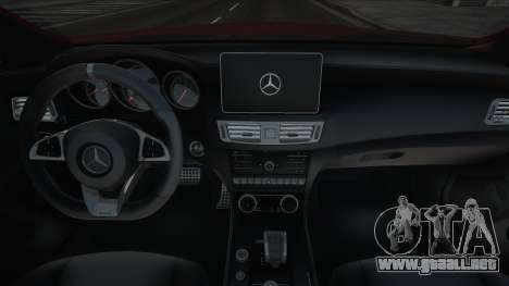 Mercedes-Benz CLS63 AMG Red para GTA San Andreas