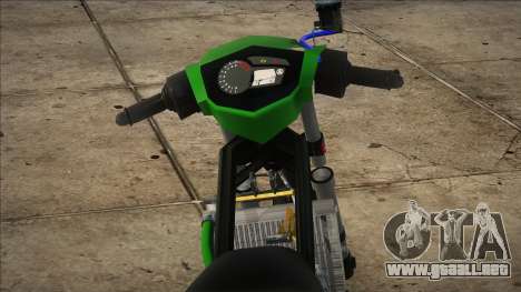 Y15ZR Hijau Ala-ala Drag para GTA San Andreas