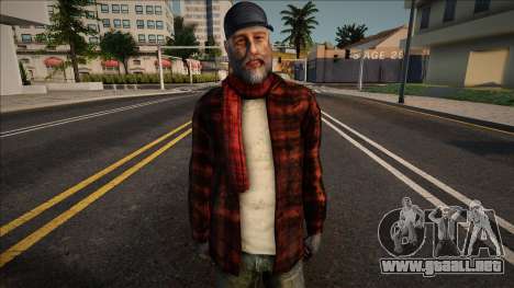 HD Piel Personas sin hogar para GTA San Andreas