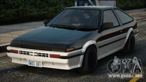 1983 Toyota Corolla Levin - Sprinter Trueno [AE8 para GTA San Andreas