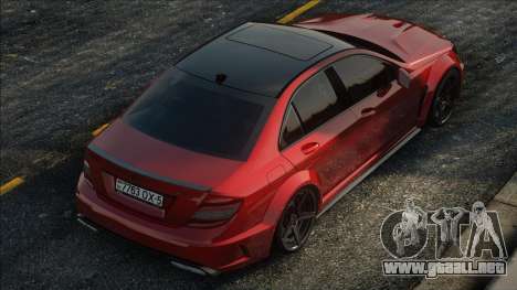 Mercedes-Benz C63 AMG (W204) Red Series para GTA San Andreas