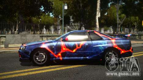 Nissan Skyline R34 Niohashi S10 para GTA 4