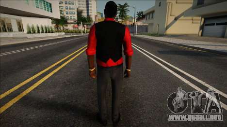 Jizzy en un sofá para GTA San Andreas