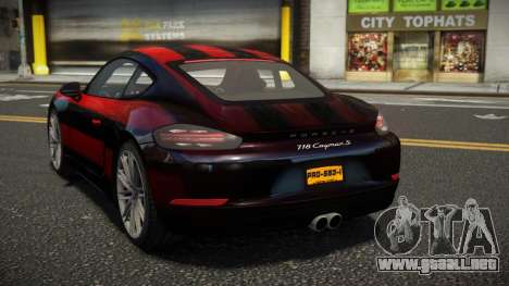 Porsche 718 Lackru S14 para GTA 4