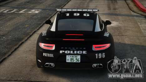 2014 Porsche 911 Turbo Police V1.1 para GTA San Andreas