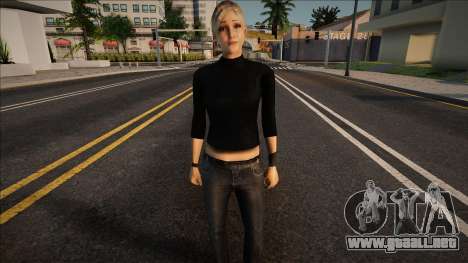 Piel de niña estándar HD para GTA San Andreas