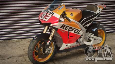 2013 HONDA RC213V MARC MARQUEZ para GTA San Andreas