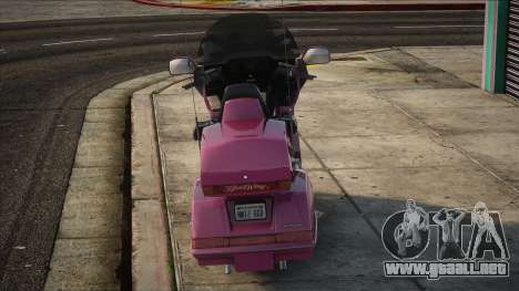 Honda Goldwing GL1500 1992 Pink para GTA San Andreas