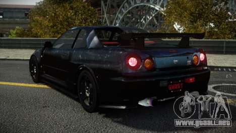 Nissan Skyline R34 Vucka para GTA 4