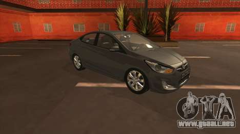 Hyundai Solaris (2011) para GTA San Andreas