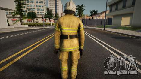 Trabajador de la Estación de Bomberos 2 para GTA San Andreas