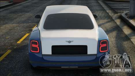 Bentley Mulsanne MVM para GTA San Andreas