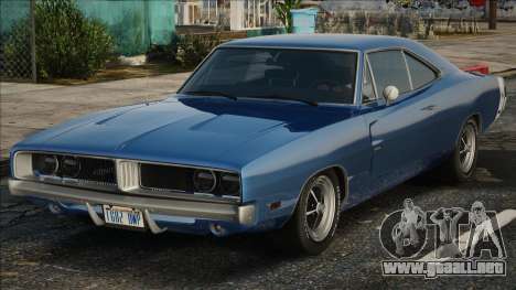 Dodge Charger RT 1970 Blue para GTA San Andreas