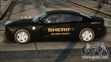 Arkansas State Pulaski County Sheriff Dodge Char para GTA San Andreas