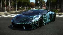 Lamborghini Aventador Bashider S13 para GTA 4