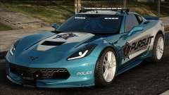 2017 Chevrolet Corvette Grand Sport [Police] para GTA San Andreas