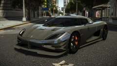 Koenigsegg Agera One Vugta para GTA 4