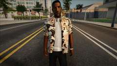 Jizzy en camisa para GTA San Andreas