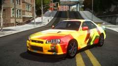 Nissan Skyline R34 Tufusa S13 para GTA 4