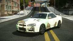 Nissan Skyline R34 Tufusa S14 para GTA 4