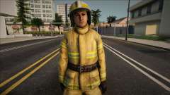 Trabajador de la Estación de Bomberos 2 para GTA San Andreas