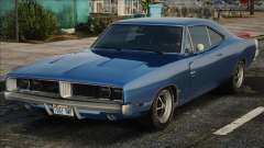 Dodge Charger RT 1970 Blue para GTA San Andreas