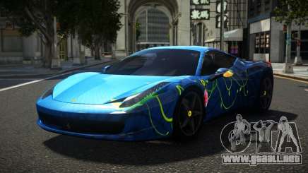 Ferrari 458 Tifrog S10 para GTA 4