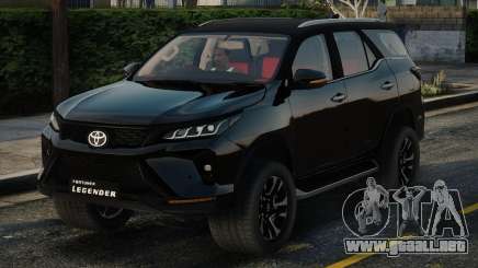 2022 Toyota Fortuner Legender para GTA San Andreas