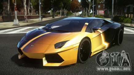 Lamborghini Aventador Bashider S8 para GTA 4