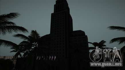 Guirnaldas de Nochevieja en el Ayuntamiento de Los Santos para GTA San Andreas