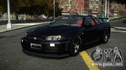 Nissan Skyline R34 Vucka para GTA 4