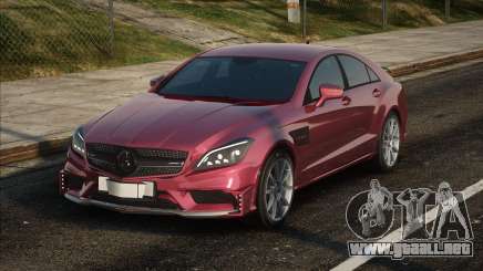 Mercedes-Benz CLS63 AMG Red para GTA San Andreas