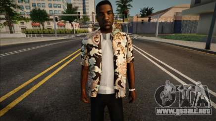 Jizzy en camisa para GTA San Andreas