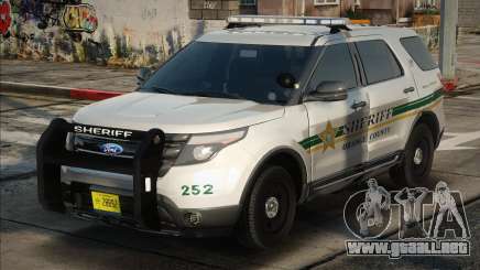 OCSO 2013 Ford Explorer para GTA San Andreas