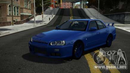 Nissan Skyline R34 Hefka para GTA 4