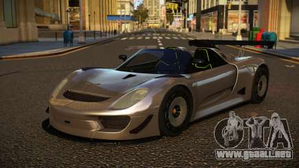 Porsche 918 Taflo para GTA 4