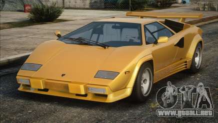 1988 Lamborghini Countach LP5000 Quattrovalvole para GTA San Andreas