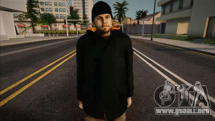 Chico joven en un sombrero y un parque para GTA San Andreas